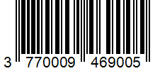 Barcode 3770009469005