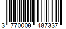 Barcode 3770009487337