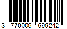 Barcode 3770009699242