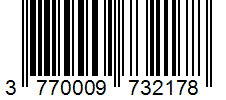 Barcode 3770009732178