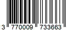 Barcode 3770009733663