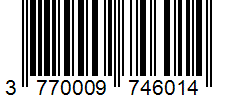 Barcode 3770009746014