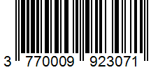 Barcode 3770009923071