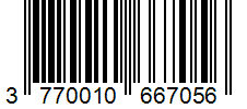 Barcode 3770010667056
