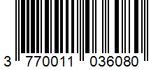 Barcode 3770011036080
