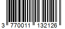 Barcode 3770011132126