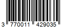 Barcode 3770011429035