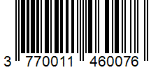 Barcode 3770011460076