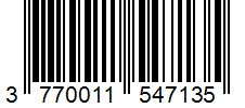 Barcode 3770011547135