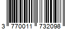 Barcode 3770011732098