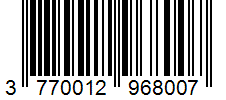 Barcode 3770012968007