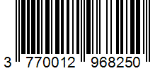 Barcode 3770012968250