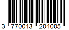 Barcode 3770013204005