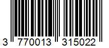 Barcode 3770013315022