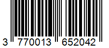 Barcode 3770013652042
