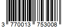 Barcode 3770013753008