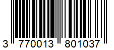 Barcode 3770013801037