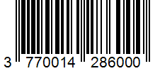 Barcode 3770014286000