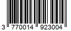 Barcode 3770014923004