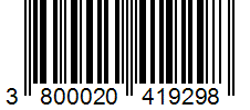 Barcode 3800020419298