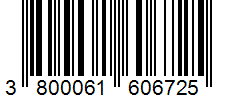 Barcode 3800061606725