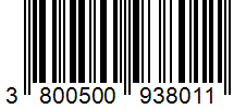 Barcode 3800500938011