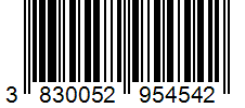 Barcode 3830052954542