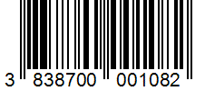 Barcode 3838700001082