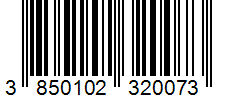 Barcode 3850102320073
