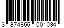 Barcode 3874855001034