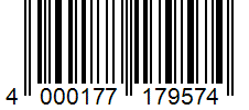 Barcode 4000177179574