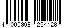 Barcode 4000398254128