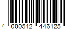 Barcode 4000512446125