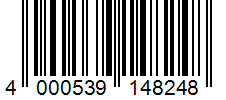 Barcode 4000539148248
