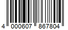 Barcode 4000607867804