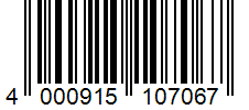 Barcode 4000915107067