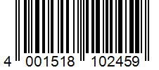 Barcode 4001518102459