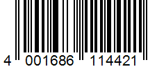 Barcode 4001686114421
