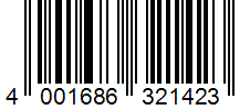 Barcode 4001686321423