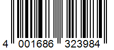 Barcode 4001686323984
