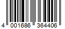 Barcode 4001686364406