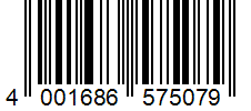 Barcode 4001686575079