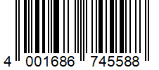 Barcode 4001686745588