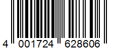 Barcode 4001724628606