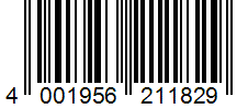 Barcode 4001956211829