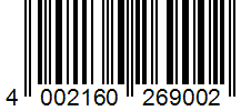 Barcode 4002160269002