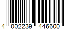Barcode 4002239446600