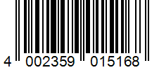 Barcode 4002359015168