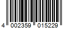 Barcode 4002359015229