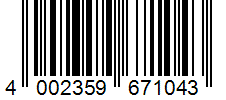 Barcode 4002359671043